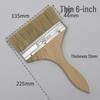 Multi-Purpose Wooden Handle Paint Brush Set