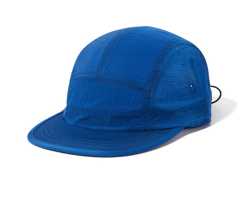 Spring Quick-Dry Waterproof Flat Brim Cap - Lightweight Sunshade for Outdoor Activities