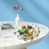 Glass Candys Sculptures Coloured for Home Party Wedding Christmas for Home Decoration