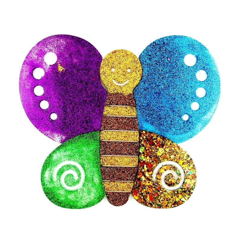 Cartoon Tier Puzzle Silikonform für Resin für Kinder Kinder Handarbeiten