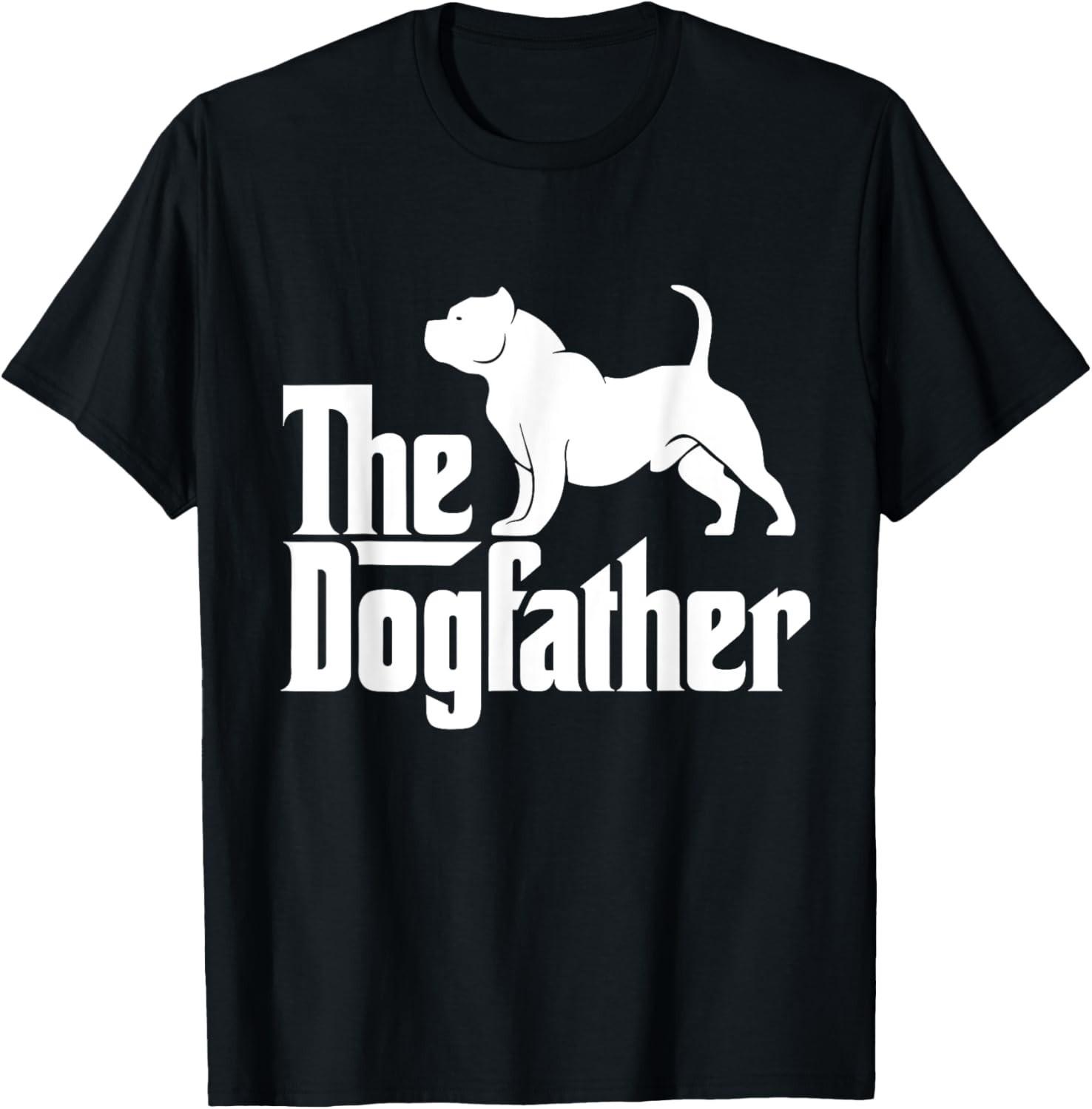 

The Dogfather American Bully Pit Bull Funny Dog Owner Gift Unisex T-Shirt 5XL різнокольоровий