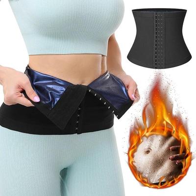 Frauen Schweiß Taille Trainer Gürtel Sauna Wrap Fettverbrennung Body Shaper Bauch Control Trimmer Band Gewichtsverlust Workout Abnehmen Shapewear