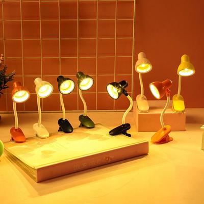 Mini lampe de lecture pliable à LED pour bureau, maison, chambre, ordinateur, ordinateur portable, veilleuse, protection des yeux