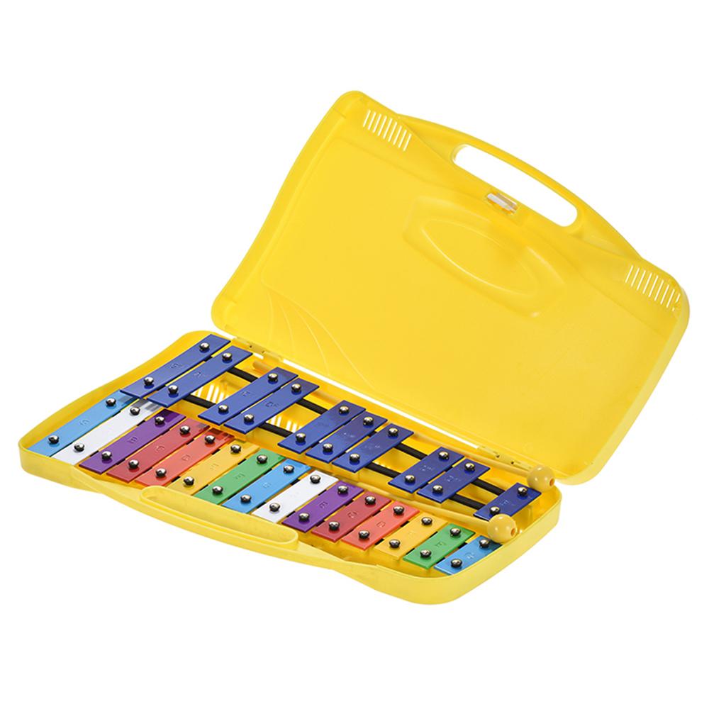 Buntes Glockenspiel mit 25 Tönen, Xylophon, Perkussion, Rhythmus, musikalisches pädagogisches Lehrinstrument