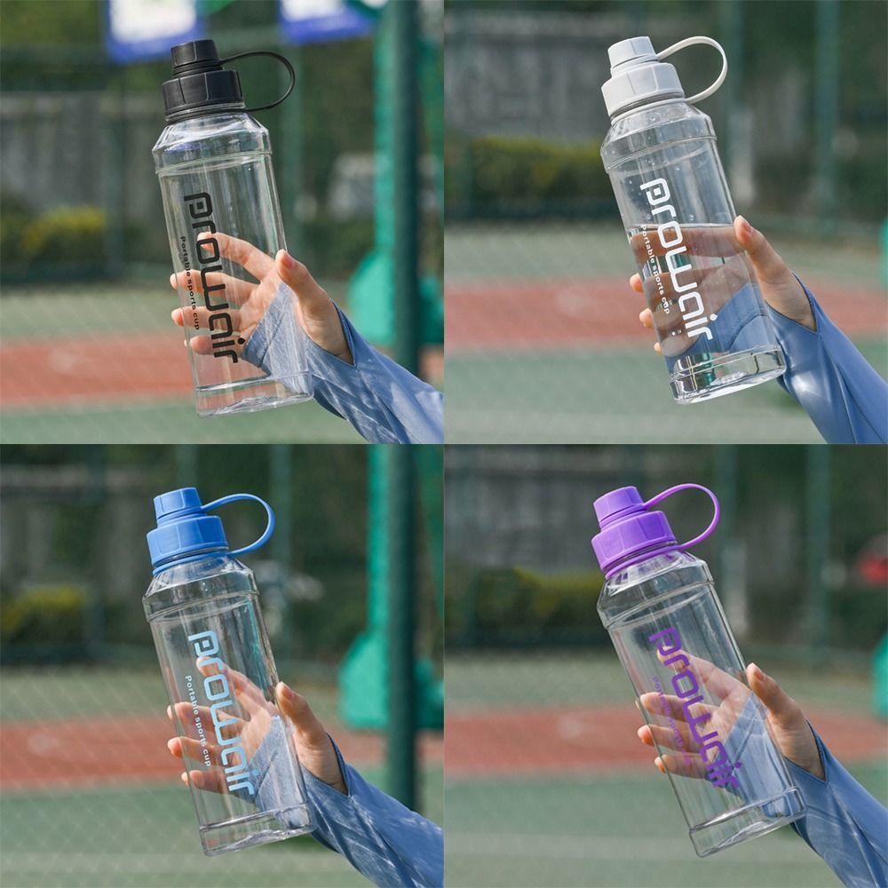 

Women Men Transparent Leak-proof Portable Kettle Water Cup Plastic Water Bottle
