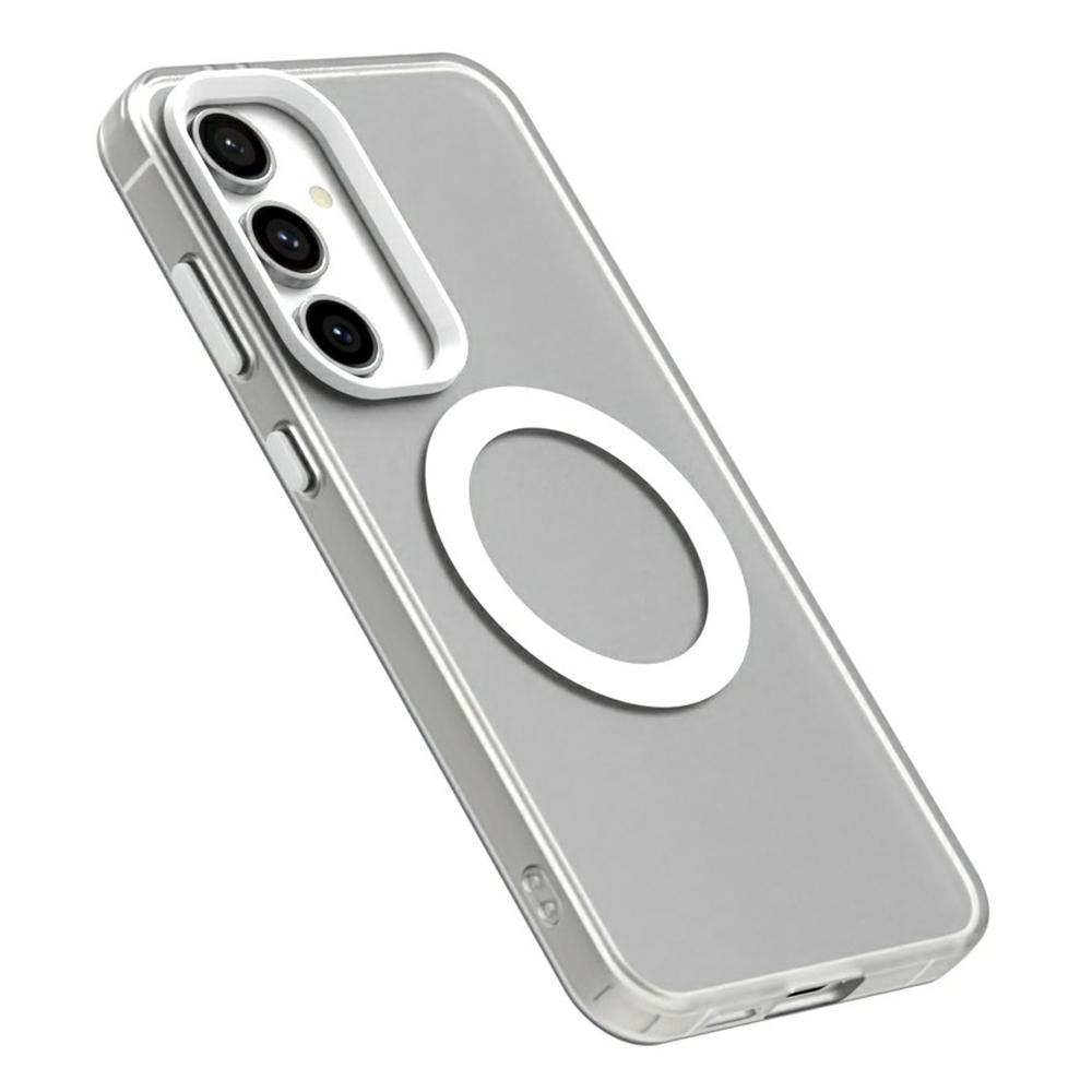 Candy Series For Samsung Galaxy S25/S24 Case Compatible with MagSafe PC+TPU+PET Anti-Drop Phone Cover