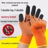 Winter Work Gloves: Warm, Wear-Resistant, Terry Foam, Thicker Plush, Anti-Wrinkle, Glue-Dipped for Cold Storage