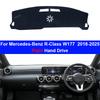 Für Mercedes-Benz A-Klasse W177 2018-2025 Innenraumzubehör Anti-UV-Pad Matte Armaturenbrettmatte Armaturenbrett-Abdeckung Schutzteppich