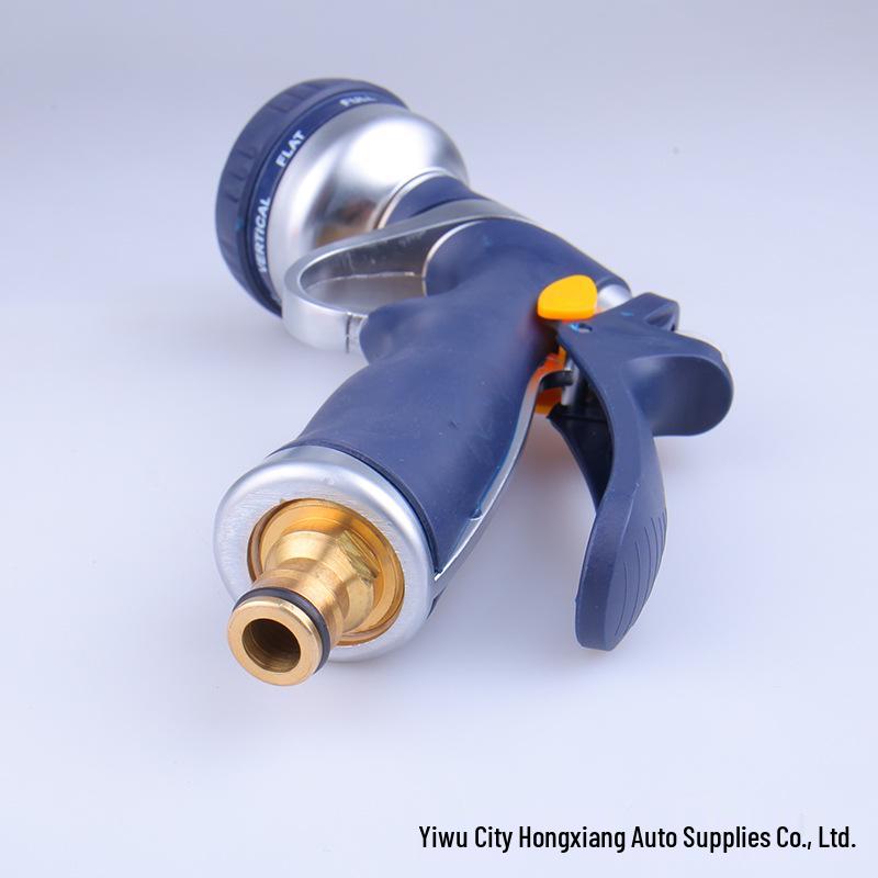 High-Pressure Multi-Functional Car Wash Water Gun - Pure Copper Zinc Alloy, New Premium Head by HONGXIANG