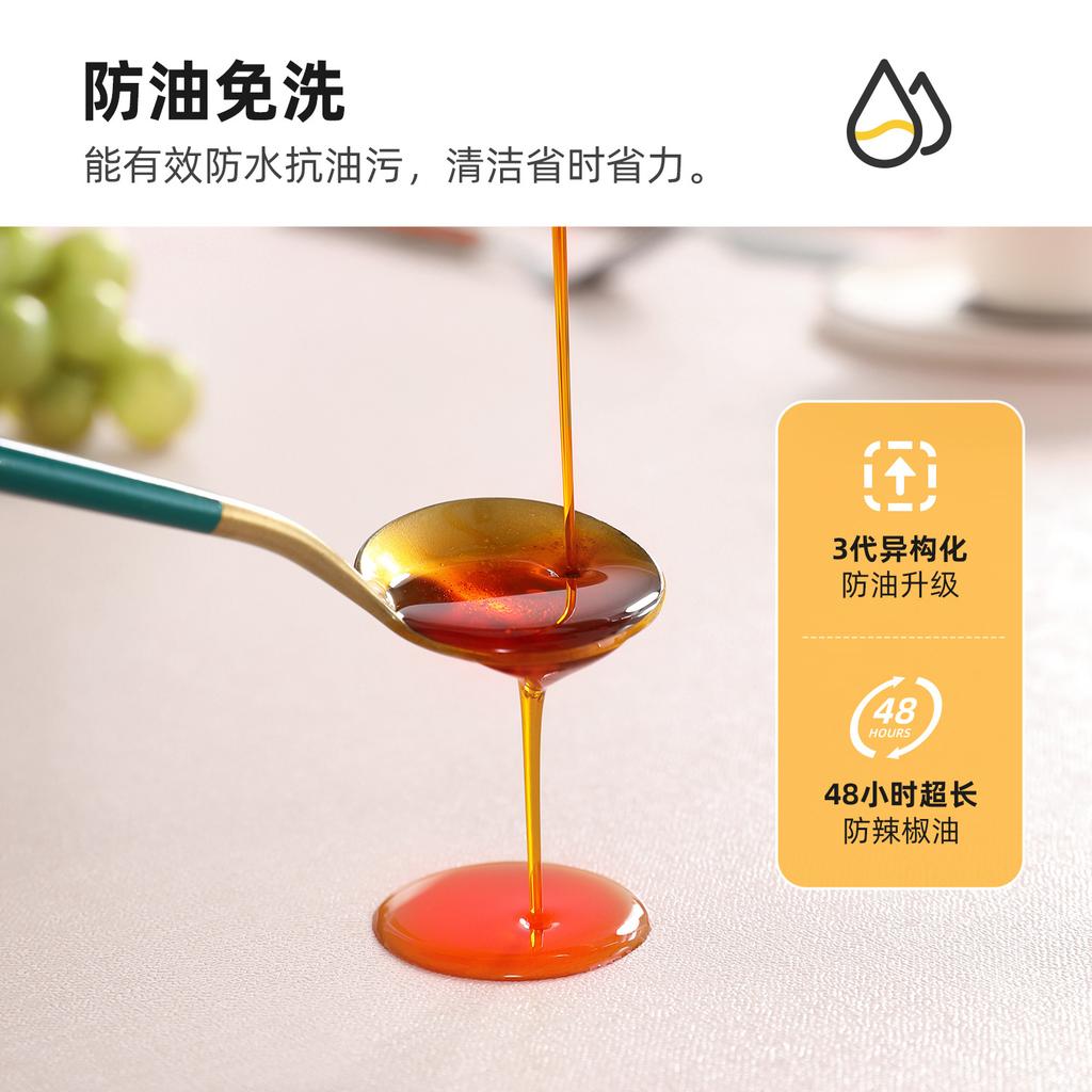 Nordic Minimalist Table Mat Household Coffee Tablecloth Pvc Tablecloth  Waterproof Oil Proof Instagram Style Tablecloth