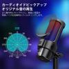 KASIMO USB Condenser Gaming PC Microphone with RGB Volume Control and Mute Headphone Plug Supports Live and Working from Compatible with and PS5