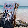 M-Morat Band Microfiber Beach Towel Absorbent Quick Dry Soft Yoga Swimming Resort Mountain Climbing Towel