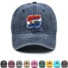 Baseball Hat With 2026 Football Soccer "PARAGUAY" Flag Printed , Adjustable Baseball Cap Fit Inelastic Simple Solid Color Sports Hat