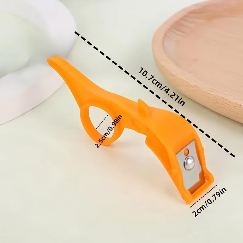 

Фрукти, яблука, ківі, апельсинорізка, овочечистка з нержавіючої сталі, портативна ручна картоплечистка, кухонні інструменти помаранчевий