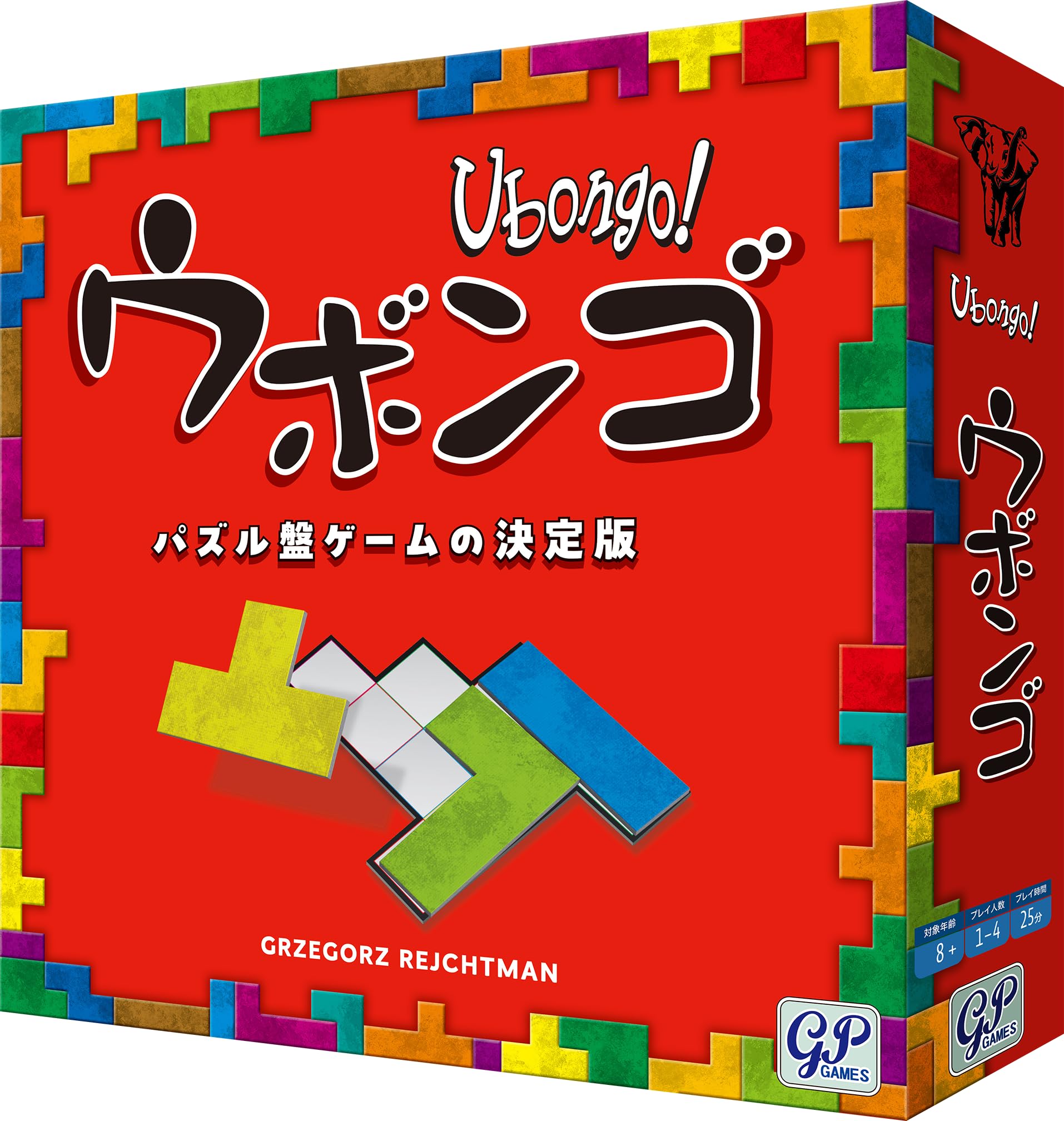 

GP Ubongo Standard New Edition Brain Training Puzzle + Board Game Ubongo Japanese Version
