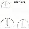 1Pcs Seven-Star Ladybug Semi Circle Welcome Doormat Non-Slip for Outdoor Patio Porch Kitchen Bathroom Entryway Floor Mat