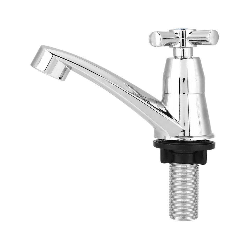 ABS Plastic Single Cold Faucet Water Tap Bathroom Basin Kitchen Sink Accessories(  G1Celsius2)
