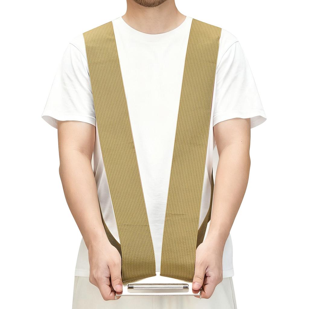 VEVOR Moving Straps, 2-Person Lifting and Moving System with 2 Harness Straps, 1 Load-bearing Strap & 1 Handheld Strap