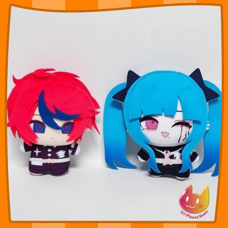 10Cm Stuffed Anime Hundred Sumino Takumi Plushie Toys Line Amemiya Darumi Plush Doll Backpack Decorative Pendant Keycahin Gifts