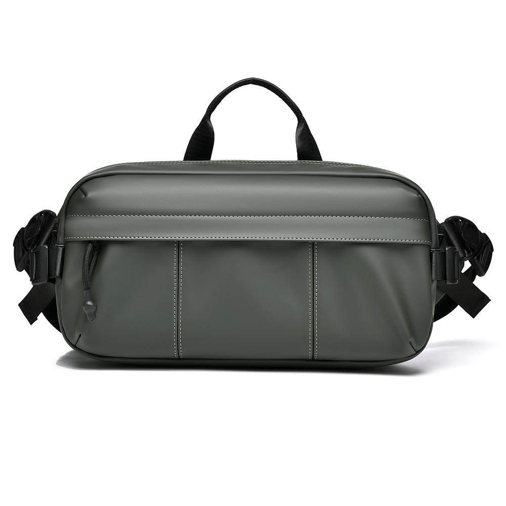 

Outdoor Chest Bag Men s Handbag Sports Shoulder Bag Commuter Crossbody Bag зелений