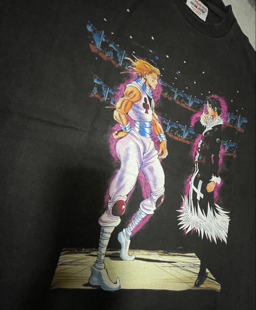 [USED] HUNTER×HUNTER Hunter X Hunter Hisoka Chrollo Anime T-shirt