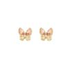 Gradient Crystal Butterfly Earrings for Women - 2025 High-End Sweet Niche Ear Clips
