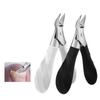 Stainless Steel Oblique Toe Nail Trimmers Eagle Beak Nail Clipper Professional Manicure Tool