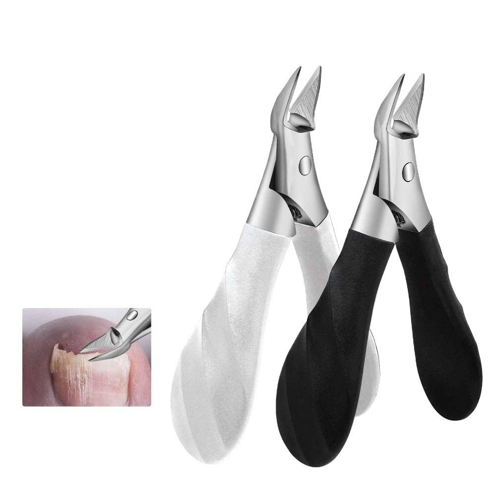 Stainless Steel Oblique Toe Nail Trimmers Eagle Beak Nail Clipper Professional Manicure Tool