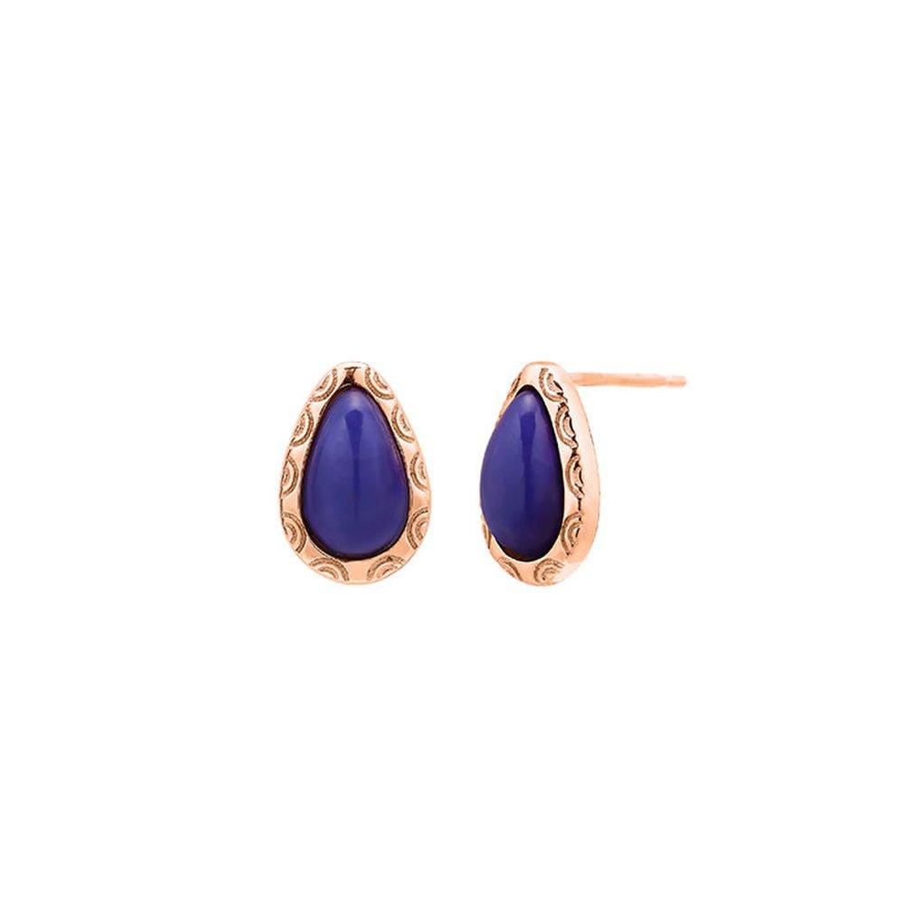 Marine Drop Silver Pink Earrings Heqsvp11860M