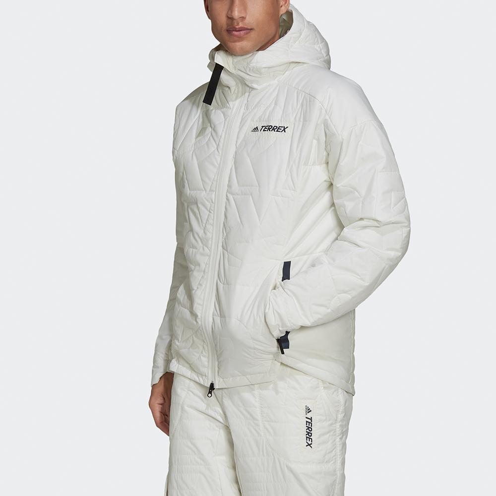 Adidas MYSHELTER Puffer Jacket Men's White (Unisex) Puffer Jackets GQ3697