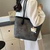 Women's Autumn/Winter Large Capacity Zipper Tote and Shoulder Bag