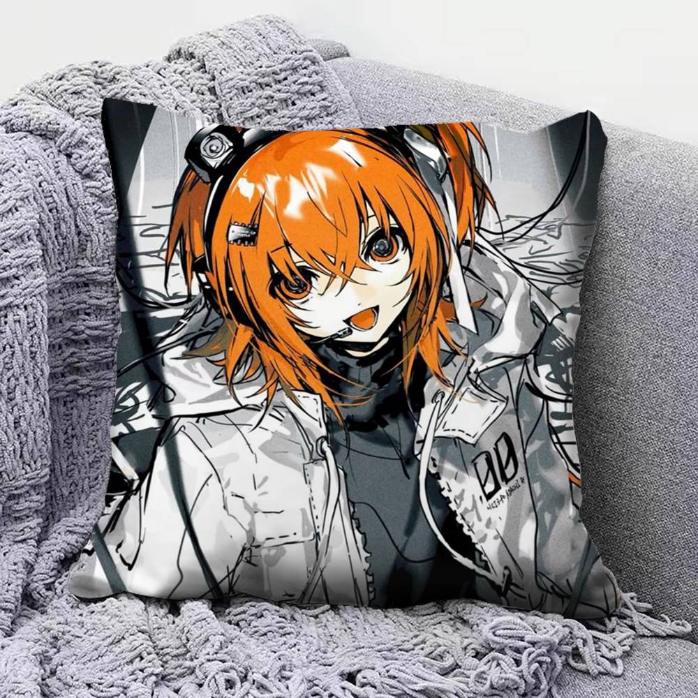 adachi rei Pillow Covers Home Sofa Cushion Covers and Aecorative Custom