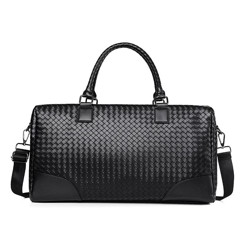 New Spring/Summer Large-Capacity Woven Handheld & Messenger Travel Bag for Leisure & Business