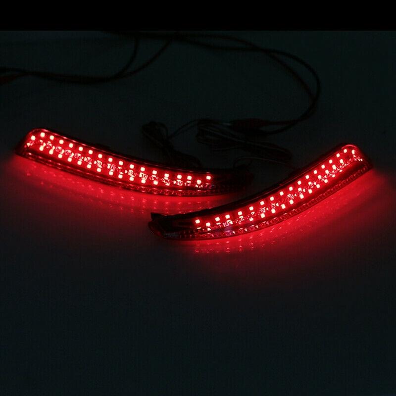LED Car Rear Bumper Reflector Light Brake Signal Backup Stop Tail Light For Nissan Almera Bluebird Sylphy 2009 2010 2011