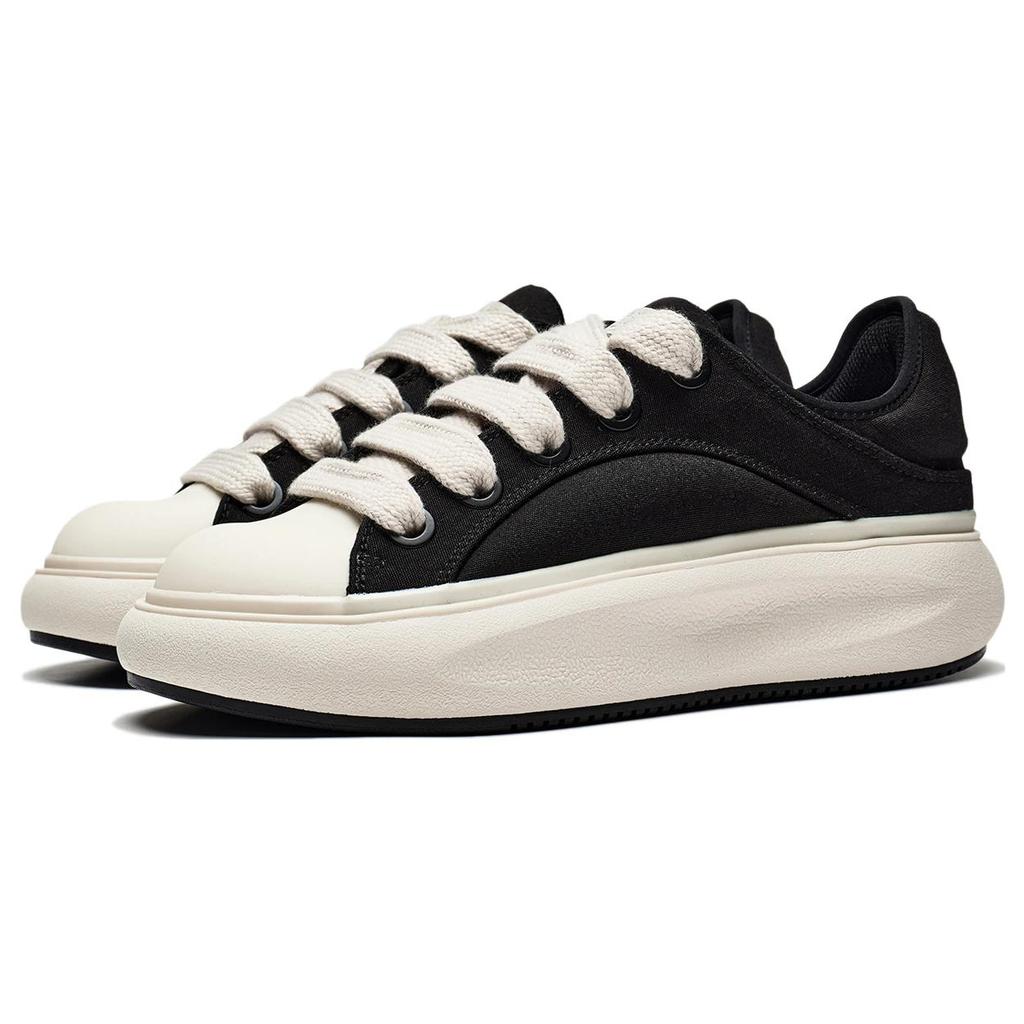 New LiNing Yun You C4D Anti Slip Wear Resistant Low Top Sports Casual Shoes Women's Black AZGT044-5