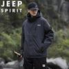 JEEP SPIRIT Herren Freizeit-Kapuzen-Outdoorjacke