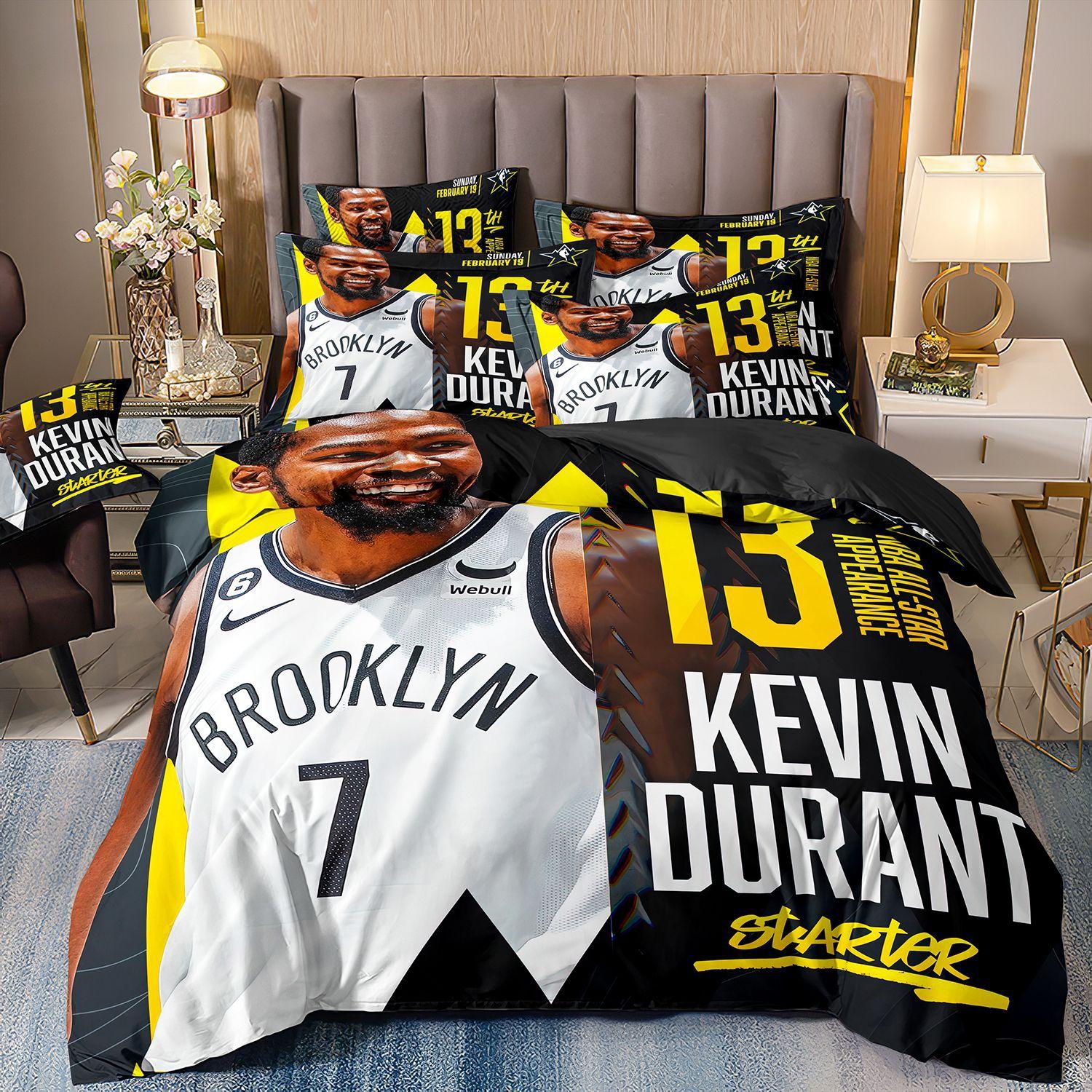 

Bedding Basketball Football Quilt Cover Three-Piece 3D Digital Printing Bedding cover 70 * 133 and 50 * 75 * 1