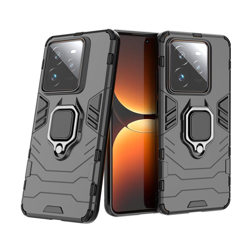 Applicable to OPPO RealmeGT7Pro Black Panther mobile phone case RealmeGT6 bracket Realm anti-drop protective case