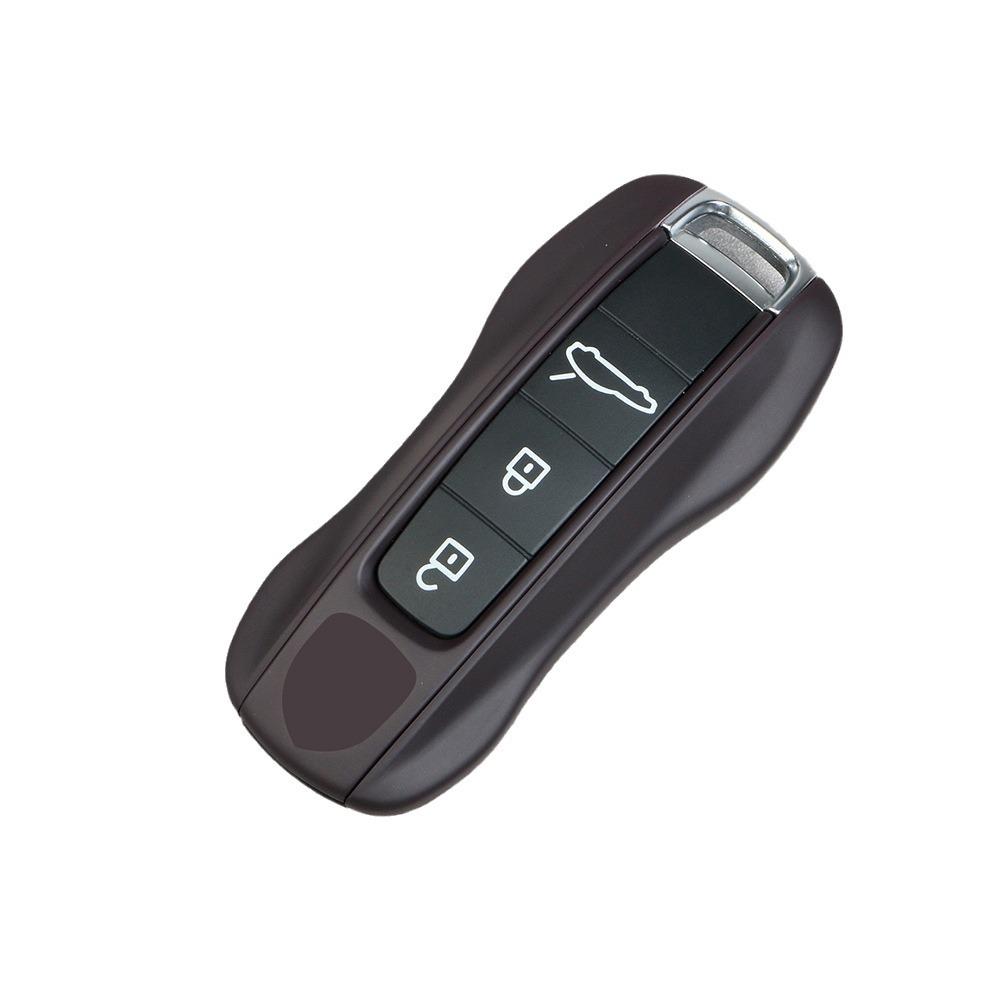 Porsche Himbeerlila Leder Schlüsselschale für 911, Cayenne, Macan, Panamera, 718