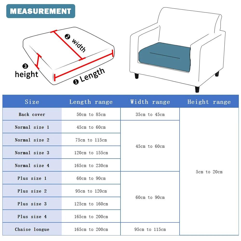 Printed Sofa Slipcover Soft Non-slip Stretch Sofa Cover for Living Room Bedroom Office Home Decor Pets Kids Furniture Protector