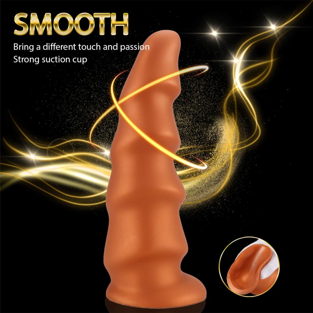 Thick Anal Plug Adult Sex Toys Silicone Butt Plug Big Suction Cup Huge Dildo Dilator Anal Massager Waterproof Sex Toys for Women Men Gay Masturbator