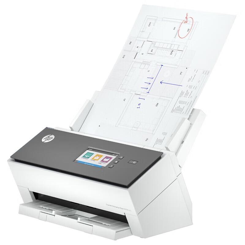 HP N9000 sn1 A3 Color Duplex Document Scanner CN plug (adapter included)
