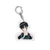 6CM Anime Keychain Women Link Click Key for Men Charles Key Ring Bag Acrylic Car Keyring Cute Acrylic Pendant Key Cosplay Gift