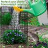 15PCS/Set Plants Protector from Animals 13.7inch Metal Mesh Plants Cages To Keep Animals Out Rustproof Garden Protection Covers