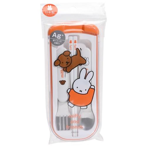 Kutsuwa Miffy Trio Set, Miffy Kids Lunch Series, MF815, Made In Japan