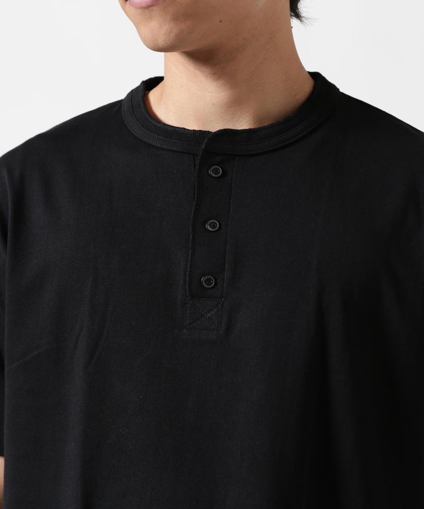 AVIREX HENLY NECK PACK T-SHIRT Black