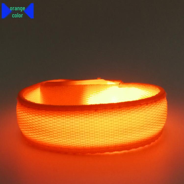 Customizable LED Fluorescent Flashing Wristband - Event Cheering Gift