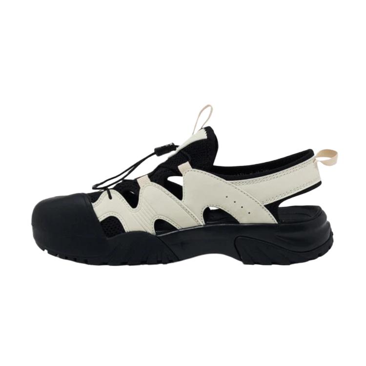 FILA Sandals V2 Fashion Trendy Minimalist Classic Water Shoes Unisex Sandals Black White 1SM02777H013
