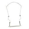 10 Holes Harmonica Holder Harp Neck Brace Practical Industry Standard with Anti Scratch Pads for