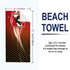 Al Ahly Sporting Print Beach Towel, Large Soft Quick Dry Towel for Beach Camping Swimming